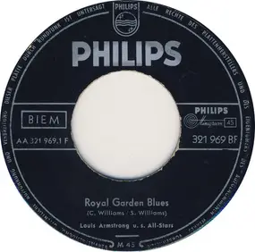 Louis Armstrong - Royal Garden Blues / Muskrat Ramble