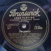 10'' - Louis Armstrong And His All-Stars - Jazz Concert