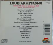 CD - Louis Armstrong And His All-Stars - Louis Armstrong And The All Stars At Symphony Hall