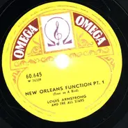 Louis Armstrong And His All-Stars - New Orleans Function PT. 1 / New Orleans Function PT. 2