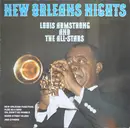LP - Louis Armstrong And His All-Stars - New Orleans Nights