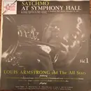 LP - Louis Armstrong And His All-Stars - Satchmo At Symphony Hall Vol. 1