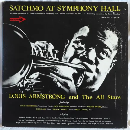 Louis Armstrong And His All-Stars - Satchmo at Symphony Hall