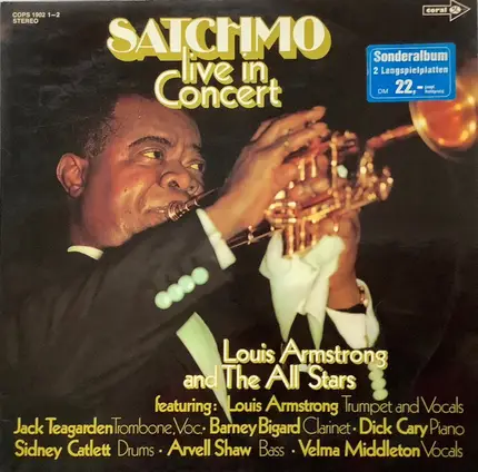Louis Armstrong And His All-Stars - Satchmo Live In Concert