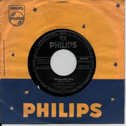 Louis Armstrong And His All-Stars - When The Red, Red, Robin' Comes Bob, Bob, Bobbin' Along / Honeysuckle Rose