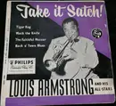 7inch Vinyl Single - Louis Armstrong And His All-Stars - Take It, Satch! - EP
