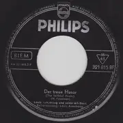 7inch Vinyl Single - Louis Armstrong And His All-Stars - Tiger Rag / Der Treue Husar (The Faithful Husar)