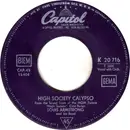 7inch Vinyl Single - Louis Armstrong And His Band / Bing Crosby And Louis Armstrong - High Society Calypso / Now You Has Jazz