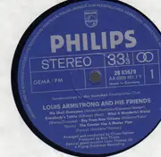 LP - Louis Armstrong And His Friends - Louis Armstrong And His Friends - Club Edition, Gatefold