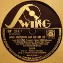 Schellack - Louis Armstrong And His Hot Six - Sugar / Blues In The South