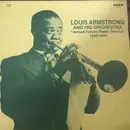 LP - Louis Armstrong And His Orchestra - Armed Forces Radio Services 1943/1944 - Mono