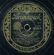 Louis Armstrong And His Orchestra - Down In Honky Tonk Town / Coal Cart Blues