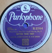 Louis Armstrong And His Orchestra - Hotter Than That / That's When I'll Come Back To You