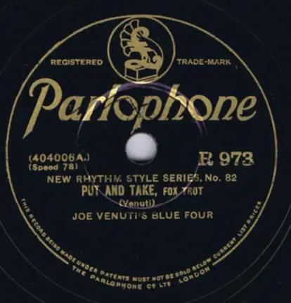 Louis Armstrong And His Orchestra / Joe Venuti's Blue Four - Dallas Blues / Put And Take