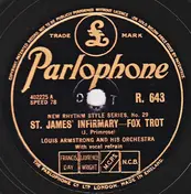 Louis Armstrong - St. James' Infirmary / Nobody's Sweetheart
