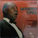 LP - Louis Armstrong And His Orchestra - Satchmo Sings