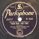 Schellack - Louis Armstrong And His Orchestra / The Harlem Footwarmers - Tiger Rag / Old Man Blues