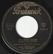 7inch Vinyl Single - Louis Armstrong And His Orchestra - It's Louis Again! - EP