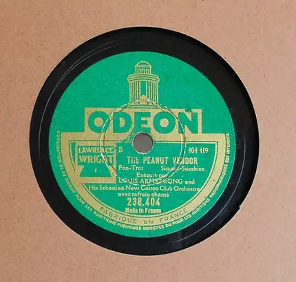 Louis Armstrong And His Sebastian New Cotton Orchestra - You're Driving Me Crazy / The Peanut Vendor
