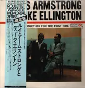 LP - Louis Armstrong & Duke Ellington - Recording Together For The First Time - + OBI + Insert