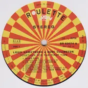 LP - Louis Armstrong & Duke Ellington - Recording Together For The First Time