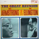 LP - Louis Armstrong & Duke Ellington - The Great Reunion - Orange/Yellow checkered rim label