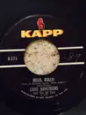 7inch Vinyl Single - Louis Armstrong - Hello, Dolly!/A Lot Of Livin' To Do