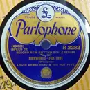 Schellack - Louis Armstrong & His Hot Five - Fireworks / Two Deuces