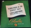 10'' - Louis Armstrong & His Hot Five - Rendezvous At The Sunset Cafe