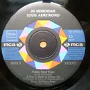 7inch Vinyl Single - Louis Armstrong - In Memoriam