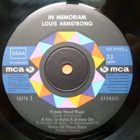 Louis Armstrong - In Memoriam