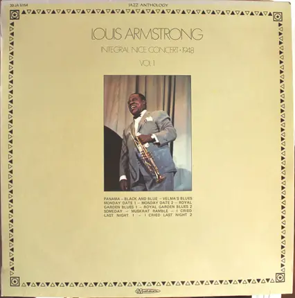 Louis Armstrong - Integral Nice Concert • 1948 Vol.1