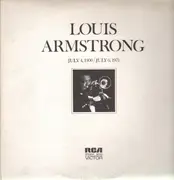 Double LP - Louis Armstrong - July 4, 1900 - July 6 1971
