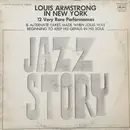 LP - Louis Armstrong - Louis Armstrong In New York (12 Very Rare Performances)