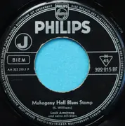7inch Vinyl Single - Louis Armstrong - Mahogany Hall Blues Stomp