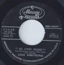 7inch Vinyl Single - Louis Armstrong - So Long Dearie / Pretty Little Missy