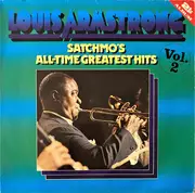 Double LP - Louis Armstrong - Satchmo's All-Time Greatest Hits Vol.2 - Blue labels