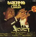 Double LP - Louis Armstrong - Satchmo Live In Concert