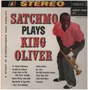 LP - Louis Armstrong - Satchmo Plays King Oliver
