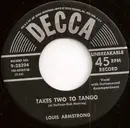 7inch Vinyl Single - Louis Armstrong - Takes Two To Tango / I Laughed At Love