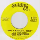 7inch Vinyl Single - Louis Armstrong / The O'Kaysions - What A Wonderful World / Girl Watcher