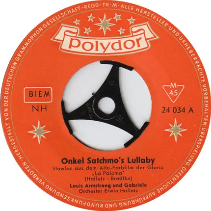 Louis Armstrong Und Gabriele - Onkel Satchmo's Lullaby