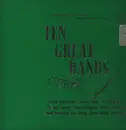 LP-Box - Louis Armstrong, Count Basie, Larry Clinton, Tommy Dorsey... - Ten Great Bands - Booklet