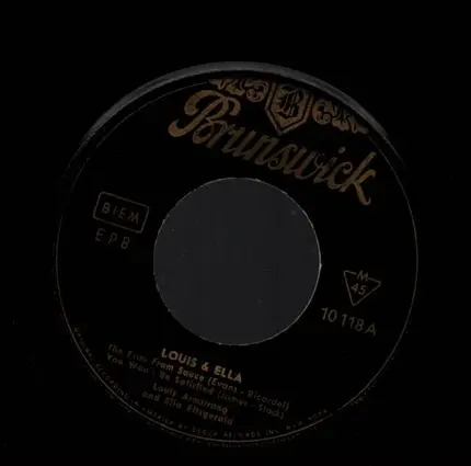Louis Armstrong, Ella Fitzgerald - Louis & Ella EP
