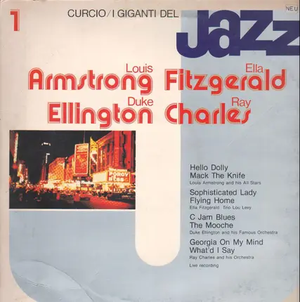 Louis Armstrong, Ella Fitzgerald, Dute Ellington, Ray Charles - I Giganti Del Jazz Vol. 1