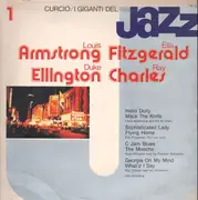 LP - Louis Armstrong, Ella Fitzgerald, Dute Ellington, Ray Charles - I Giganti Del Jazz - Armstrong, Fitzgerald, Ellington, Charles