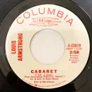 7inch Vinyl Single - Louis Armstrong - Cabaret - Promo