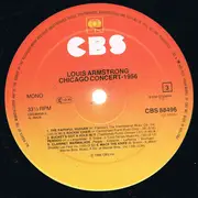 Double LP - Louis Armstrong - Chicago Concert - 1956