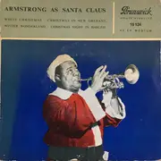 7inch Vinyl Single - Louis Armstrong - Armstrong As Santa Claus - EP