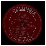LP - Louis Armstrong - Armstrong Story From The Film Satchmo The Great - Incl OBI